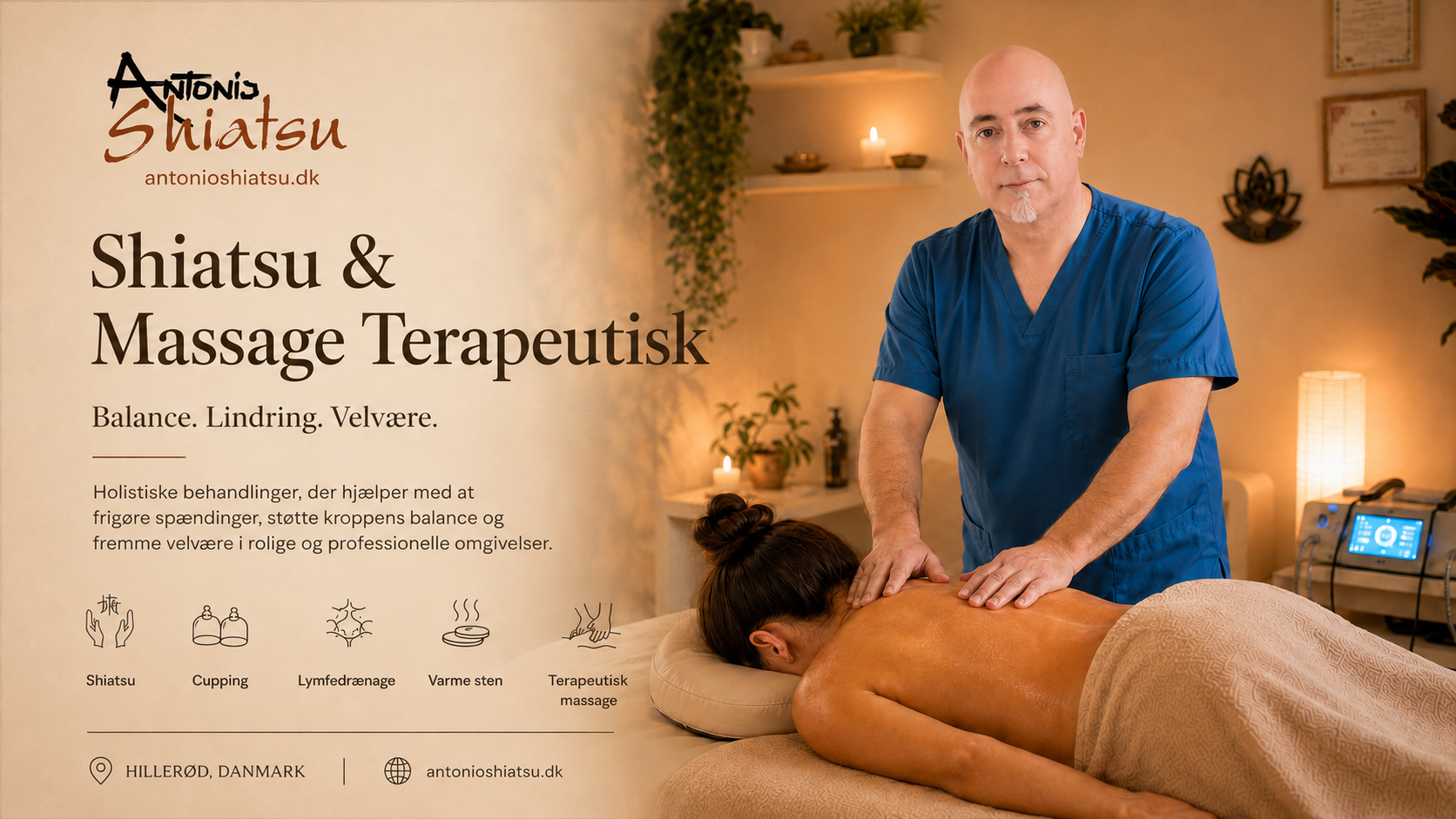 Shiatsu løsner blokeringer og genopretter kroppens naturlige energistrøm.