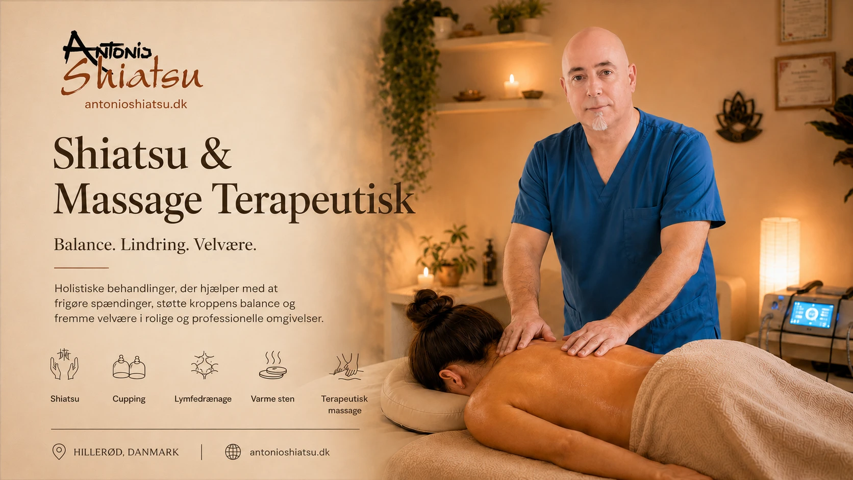 Shiatsu løsner blokeringer og genopretter kroppens naturlige energistrøm.
